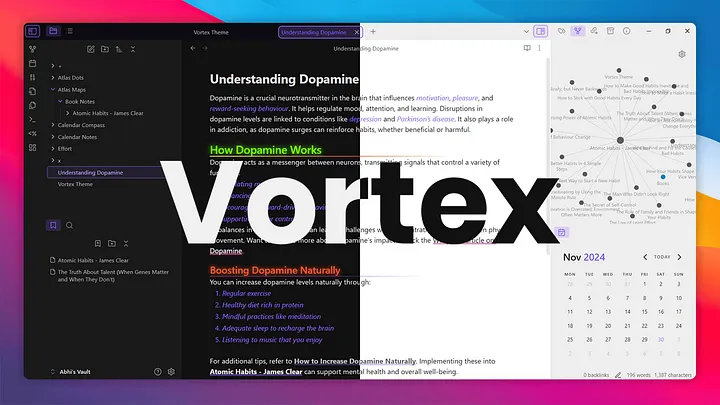 Vortex theme.